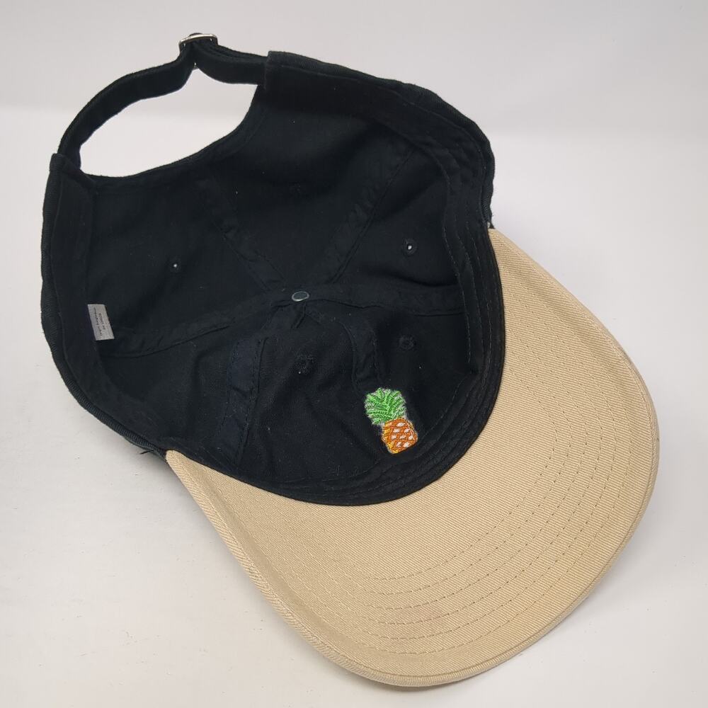 Pineapple Slideback Hat Black One Size Embroidere… - image 7